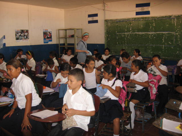 Children in Huehuete classroom 2013